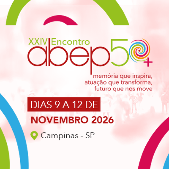 Logo do evento de 2026 da ABEP