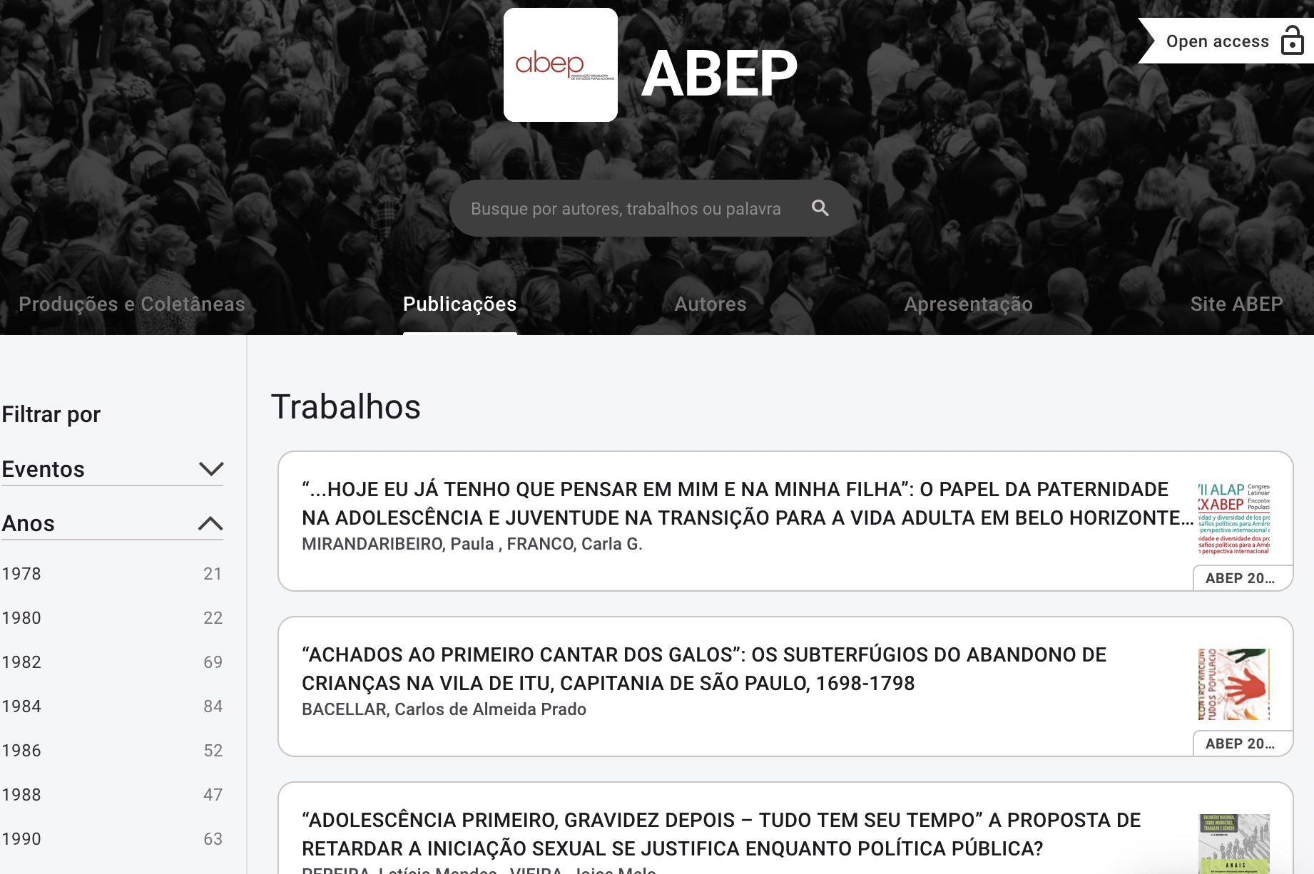 abep repositorio