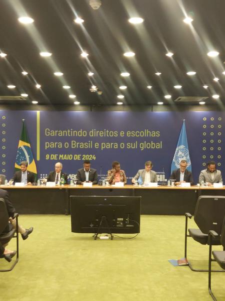 Cerimônia de recriação da CNPD - Comissão Nacional de População e Desenvolvimento no Palácio do Itamaraty, Brasília, 09/05/2024.